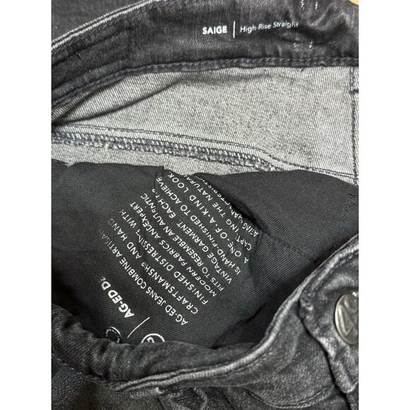 AG Adriano Goldschmied Black Jeans - Picture 6 of 10